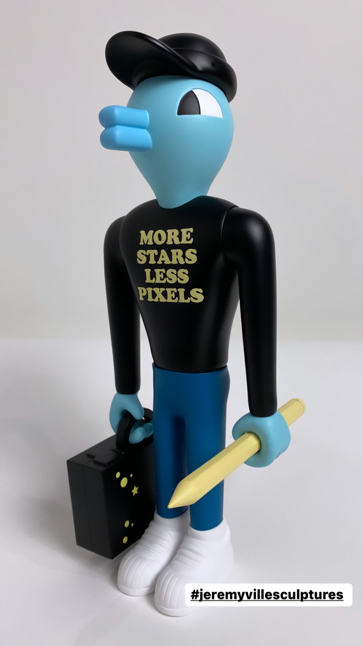 Tomorrow Bird. More Stars Less Pixels. 12" Vinyl Sculpture