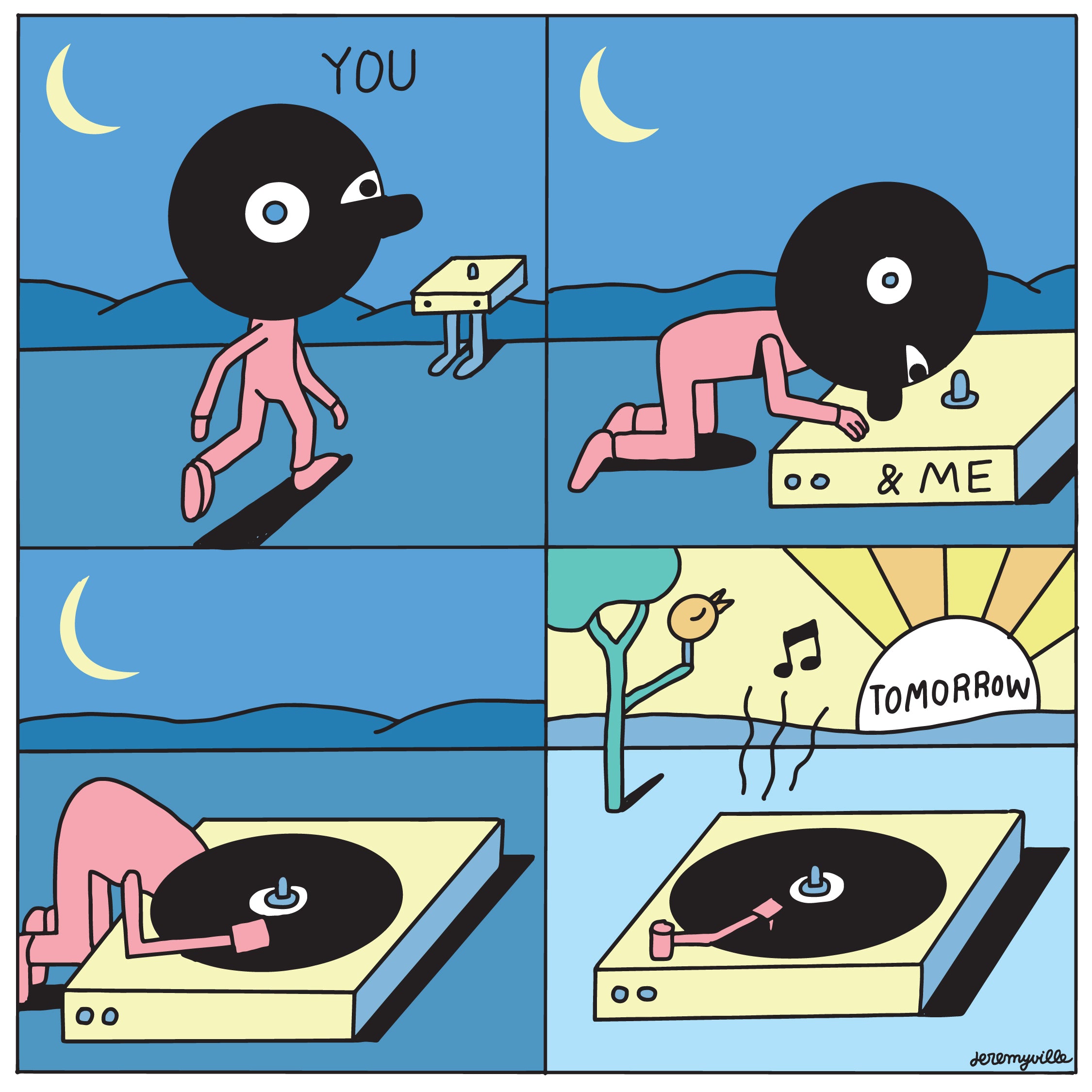 You and Me, Tomorrow (Turntable) comic