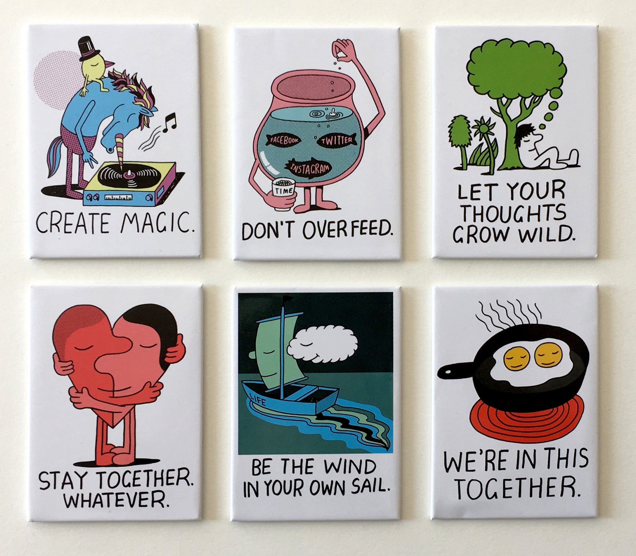 Jeremyville CSA Magnets - Set A